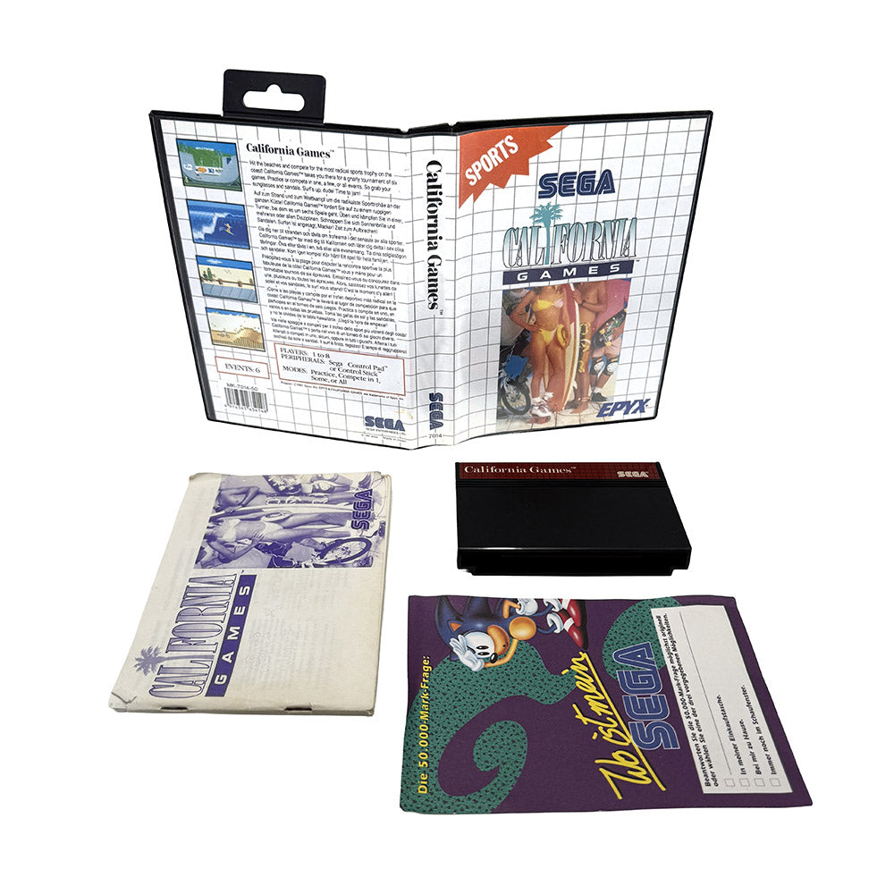 California Games Sega Master System