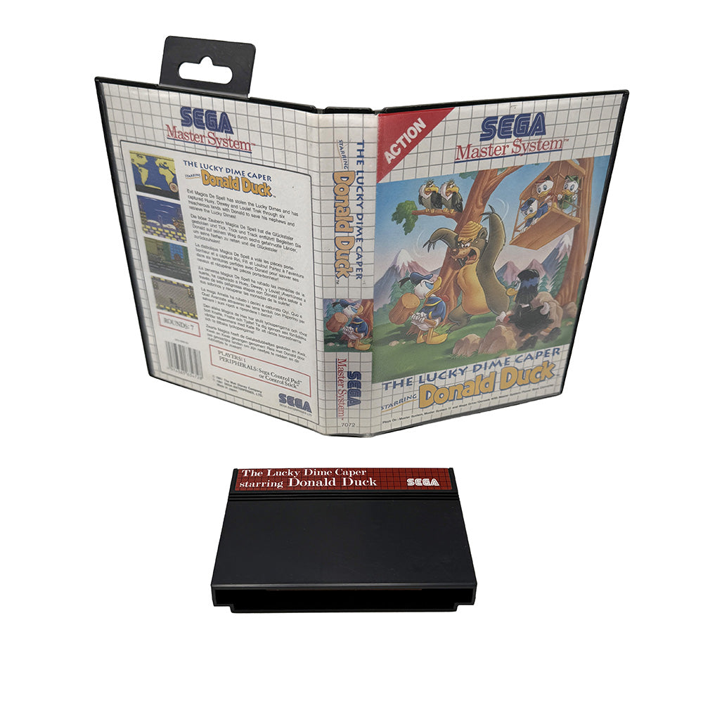 The Lucky Dime Caper Starring Donald Duck Sega Master System