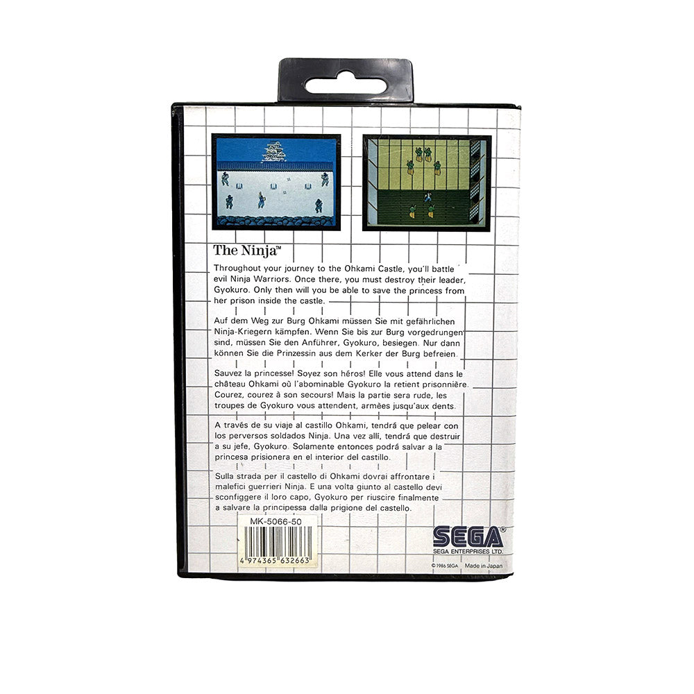 The Ninja Sega Master System
