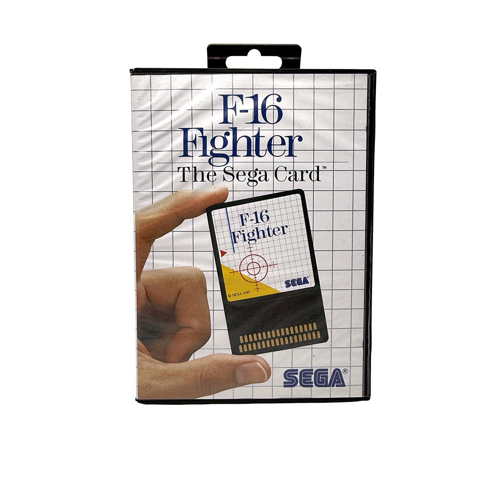 F-16 Fighter The Sega Card Sega Master System