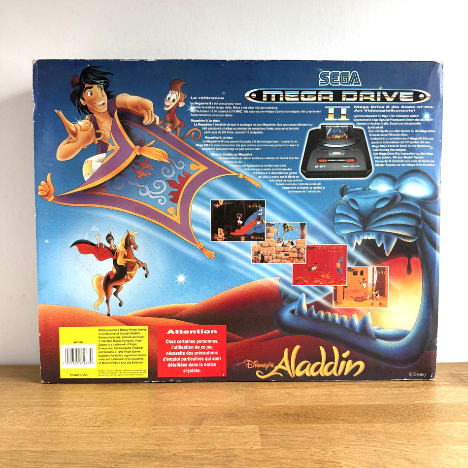 Console Sega Megadrive II Aladdin Pack 