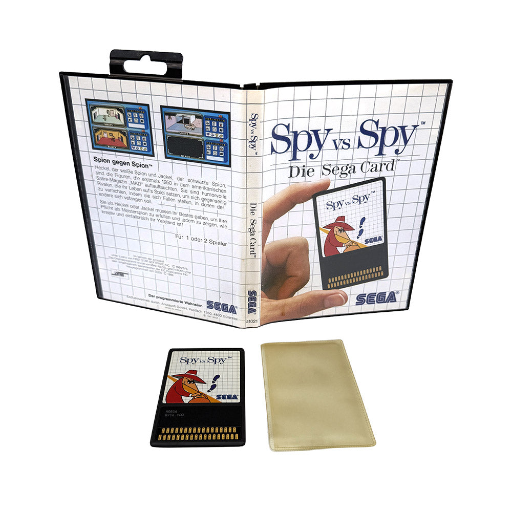 Spy VS Spy Die Sega Card Sega Master System