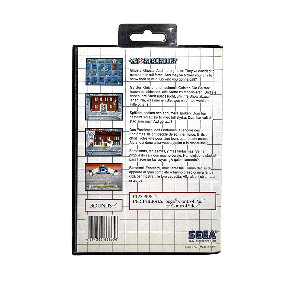 Ghostbusters Sega Master System