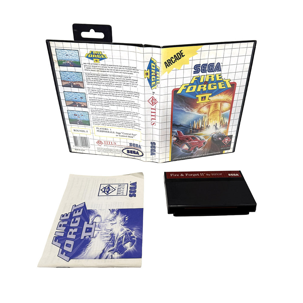 Fire Forget II Sega Master System