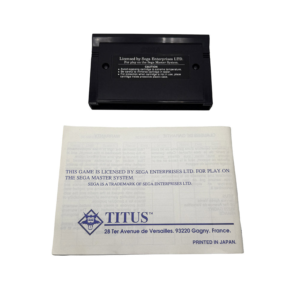 Fire Forget II Sega Master System