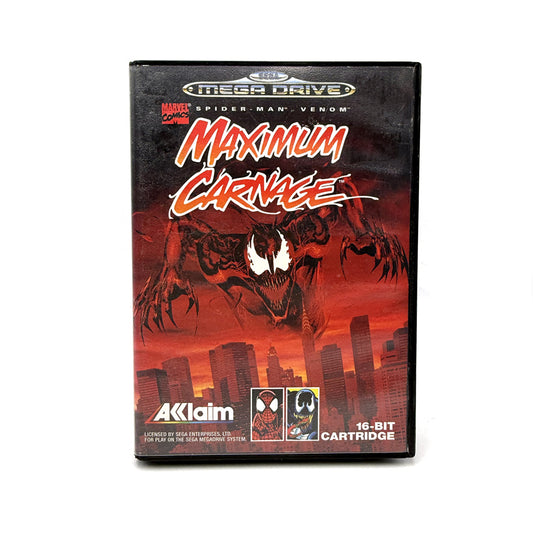 Maximum Carnage Sega Megadrive (RARE)