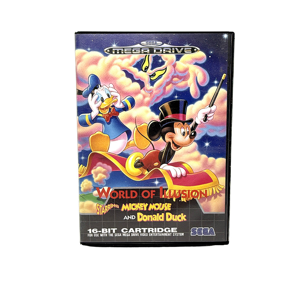 World of Illusion Starring Mickey Mouse and Donald Duck Sega Megadrive