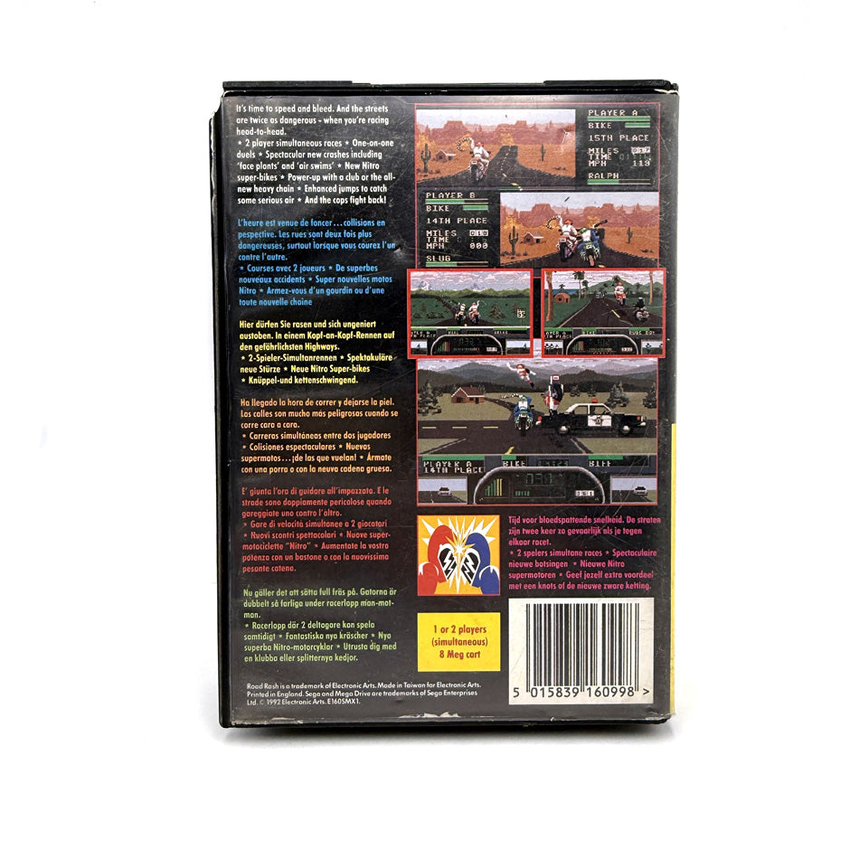 Road Rash II Sega Megadrive