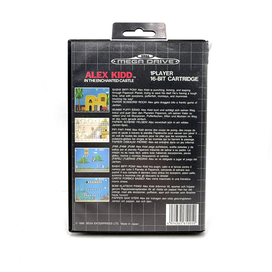 Alex Kidd In The Enchanted Castle Sega Megadrive