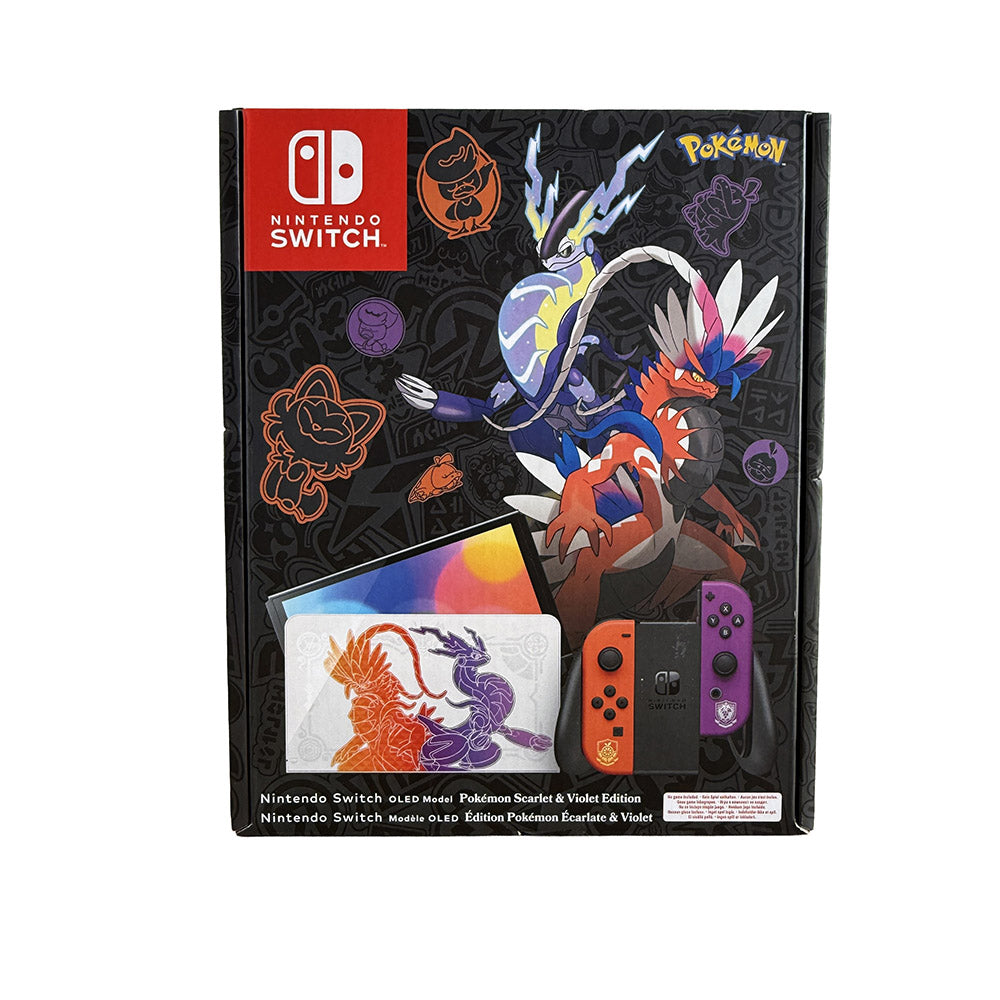 Console Nintendo Switch OLED Édition Pokémon Écarlate & Violet