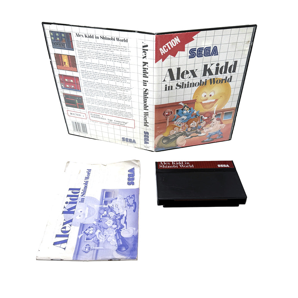 Alex Kidd in Shinobi World Sega Master System