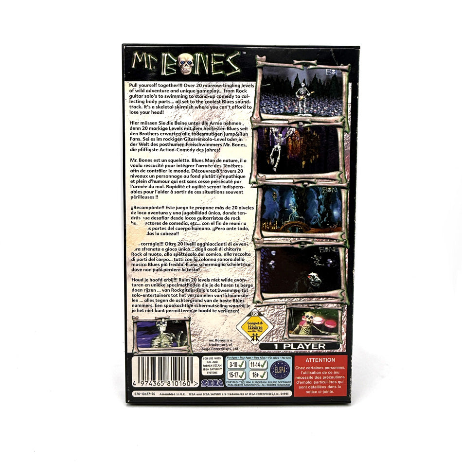 Mr. Bones Sega Saturn