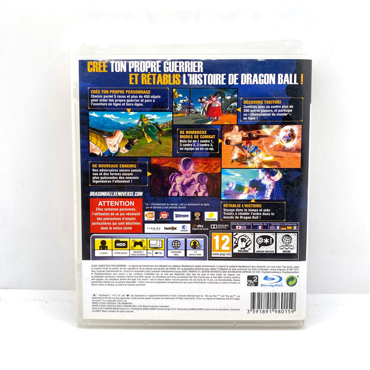 Dragon Ball Xenoverse Playstation 3