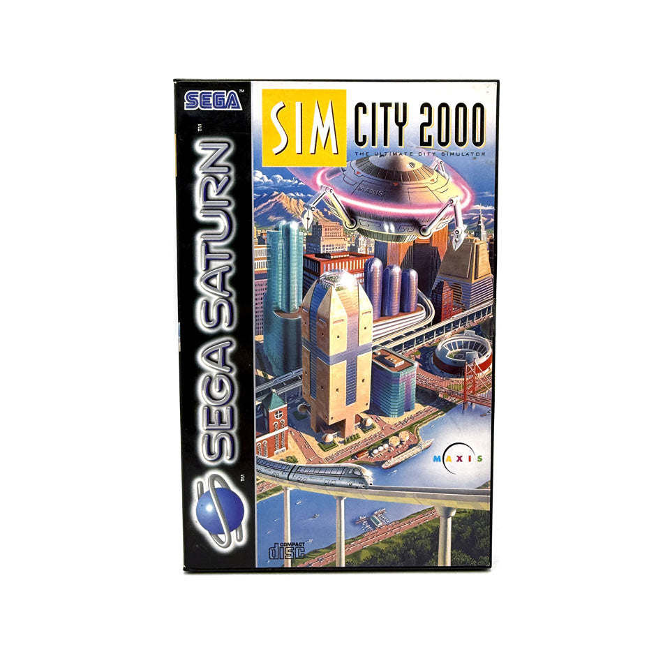 Sim City 2000 Sega Saturn