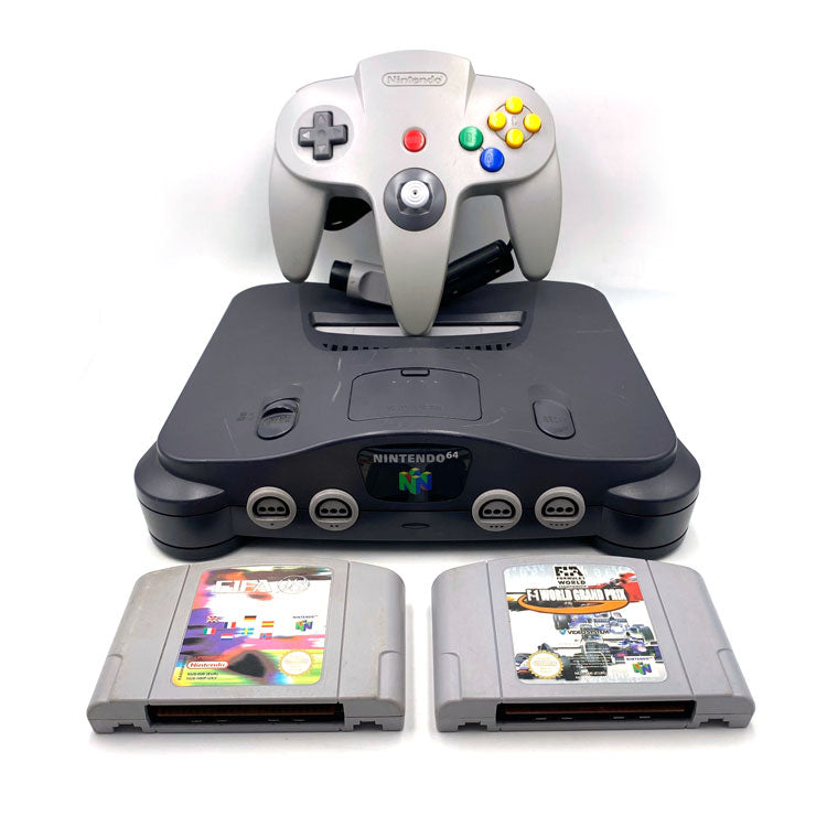 Console Nintendo 64 + Manette + 2 jeux