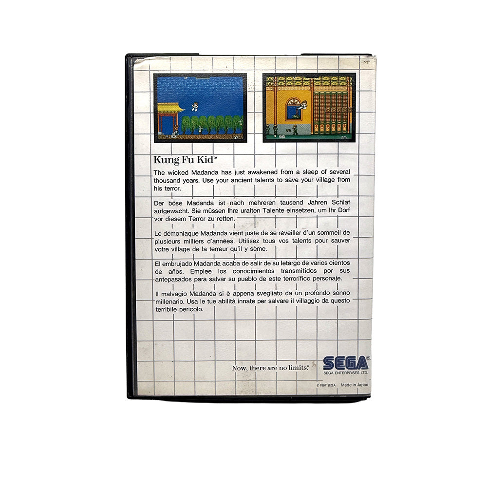 Kung Fu Kid Sega Master System