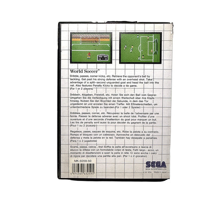 World Soccer Sega Master System