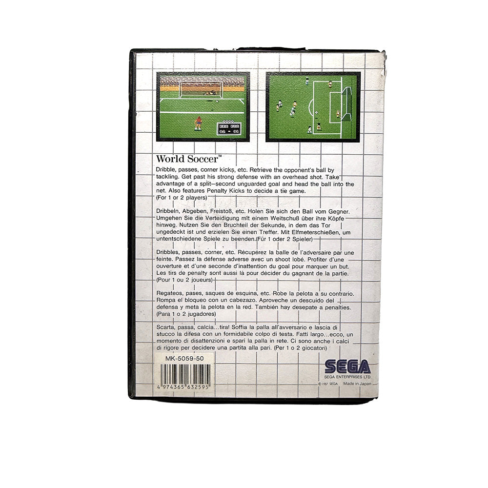 World Soccer Sega Master System