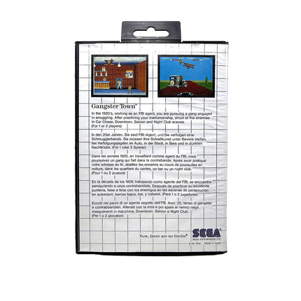 Gangster Town Sega Master System