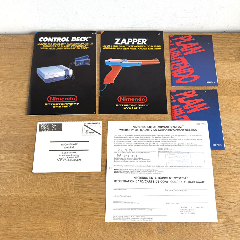 Console Nintendo NES Action Set Pack