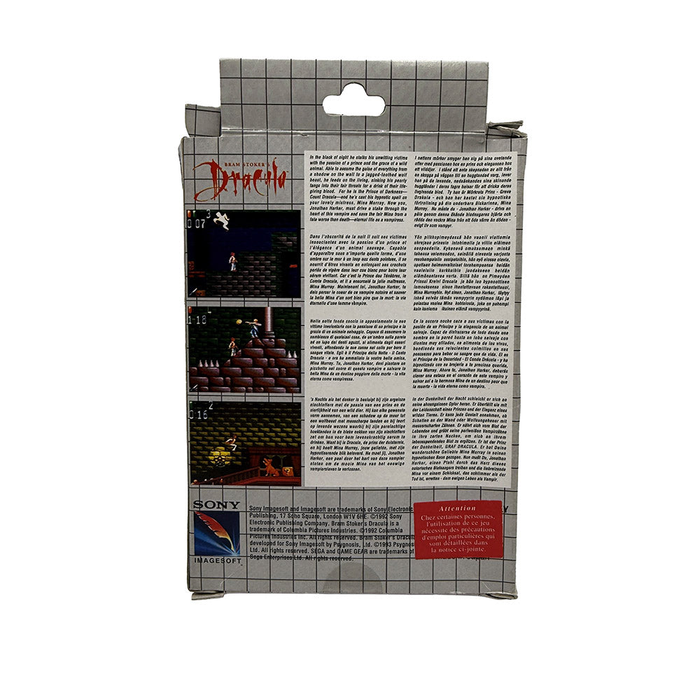 Bram Stoker's Dracula Sega Game Gear
