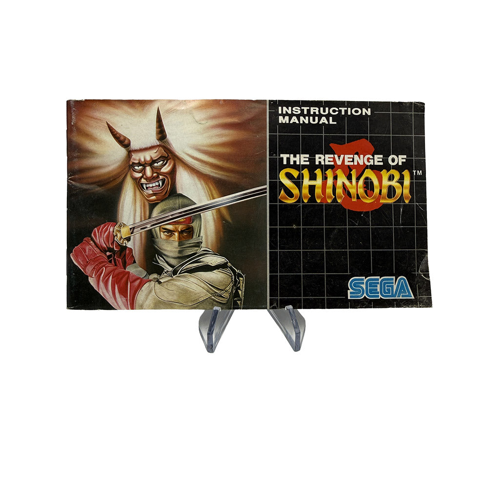 Notice The Revenge Of Shinobi Sega Megadrive