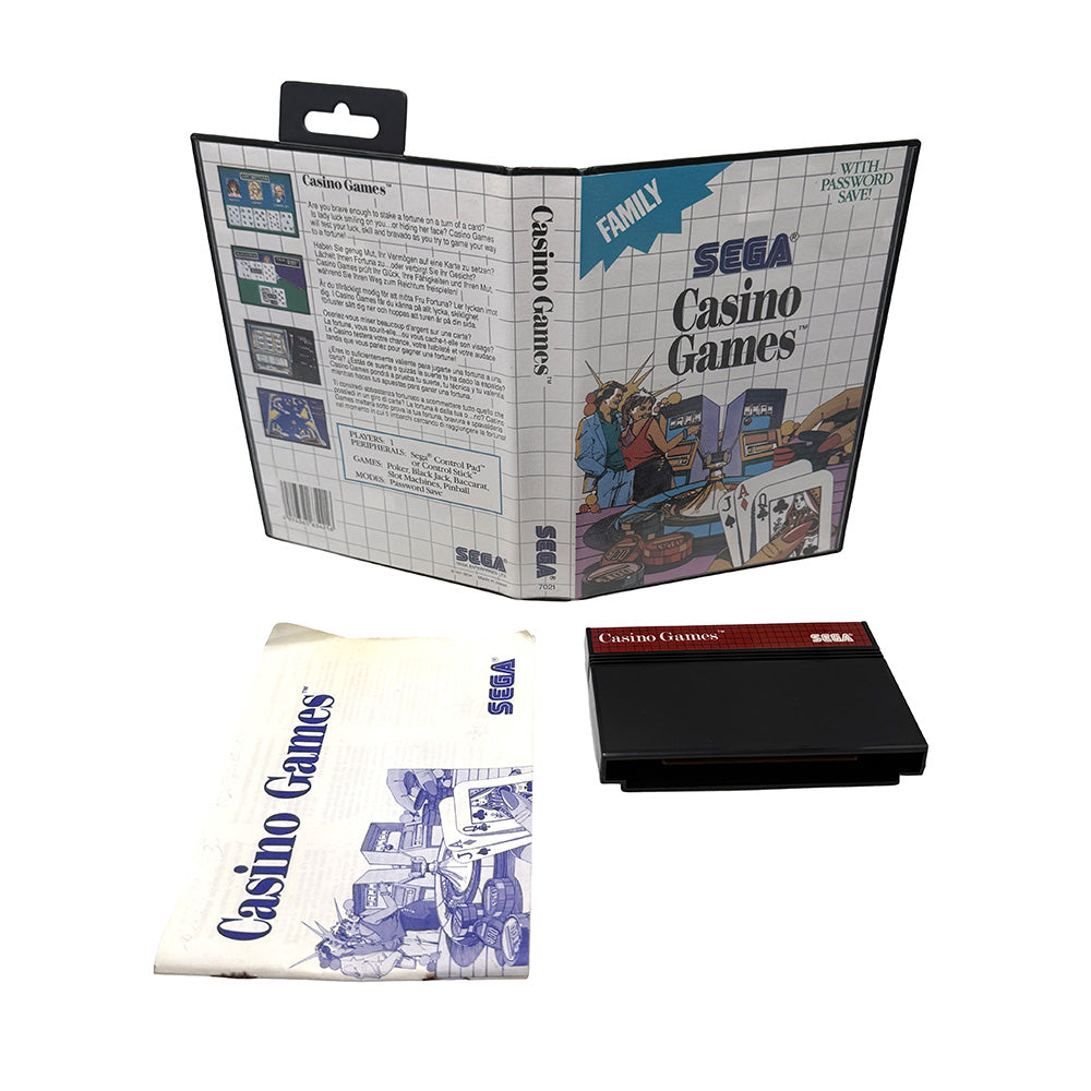 Casino Games Sega Master System
