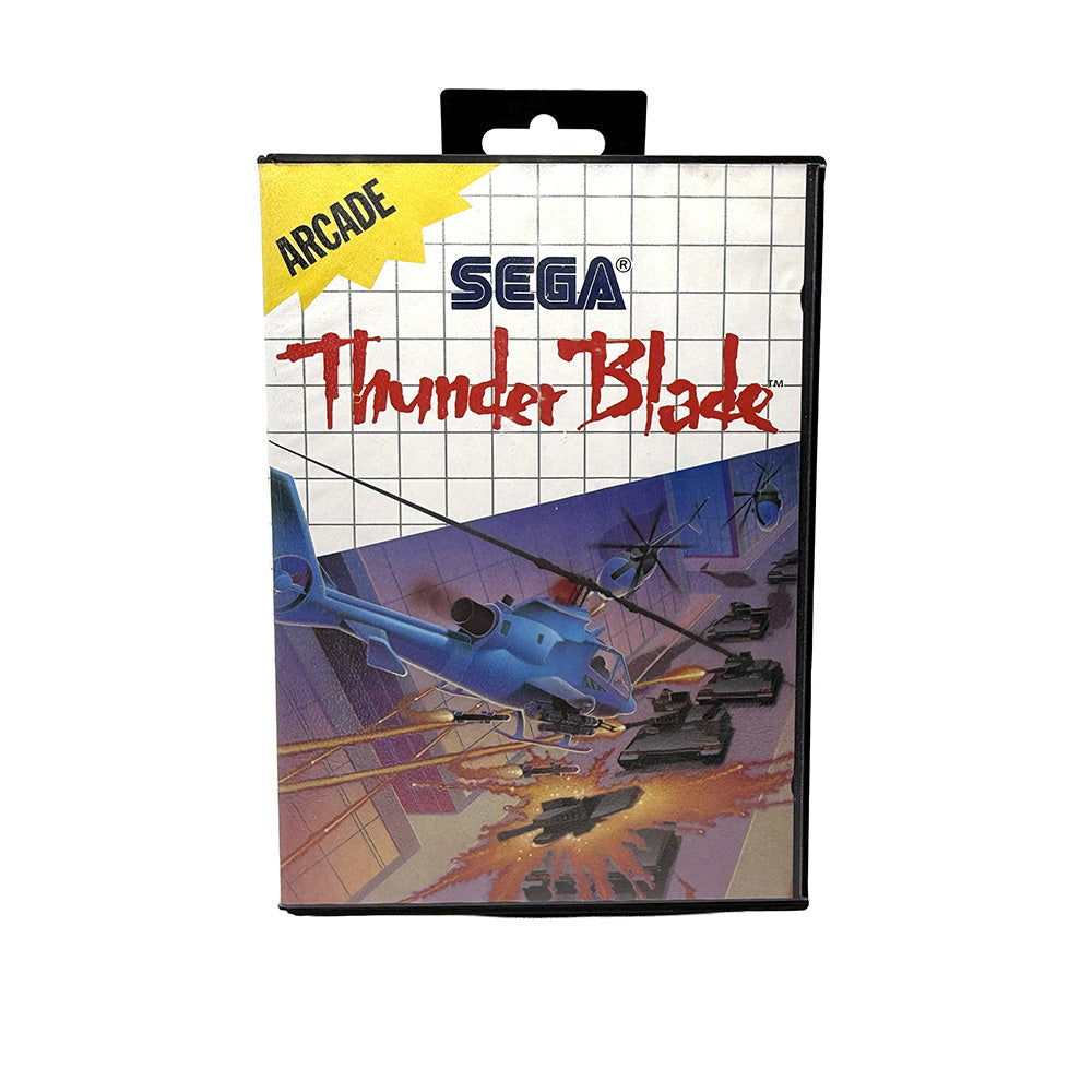 Thunder Blade Sega Master System