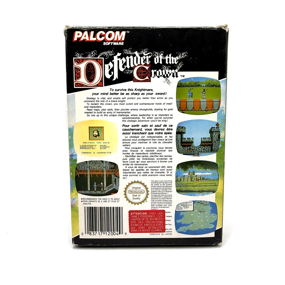 Defender Of The Crown Nintendo NES