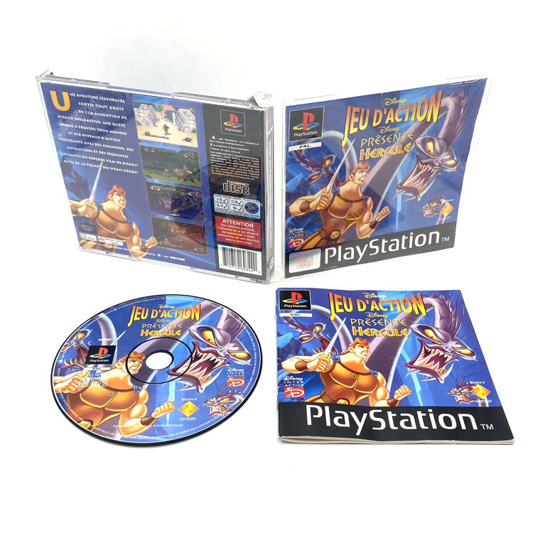 Disney Jeu D'Action Présente Hercules Playstation 1