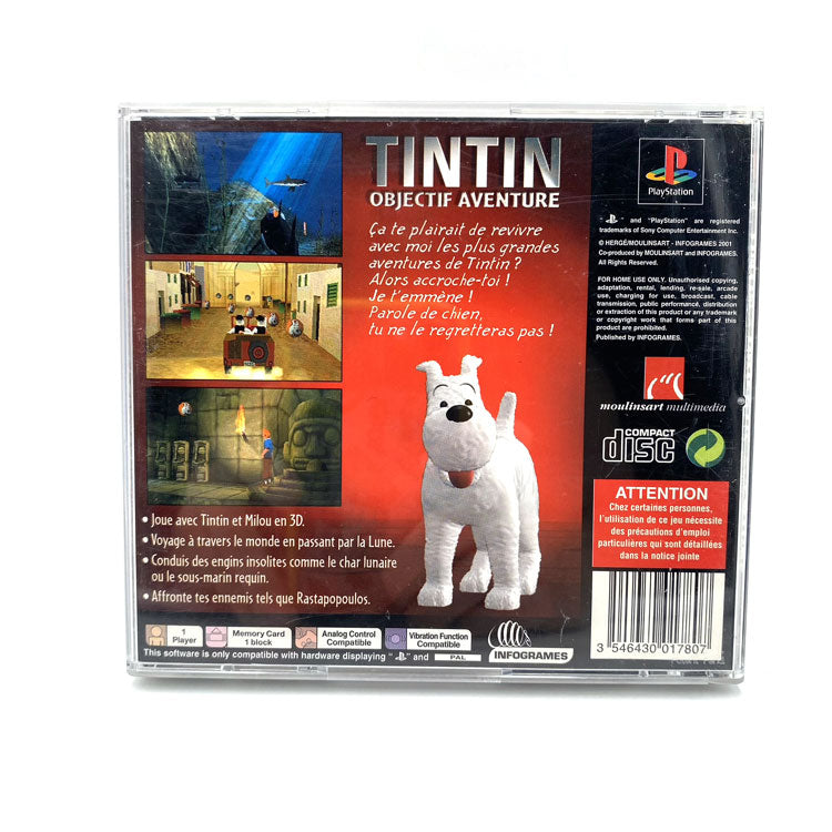 Tintin Objectif Aventure Playstation 1