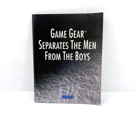 Notice publicitaire Sega Game Gear