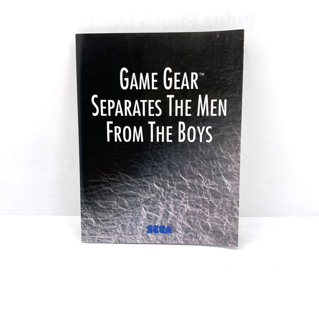 Notice publicitaire Sega Game Gear