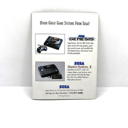 Notice publicitaire Sega Game Gear