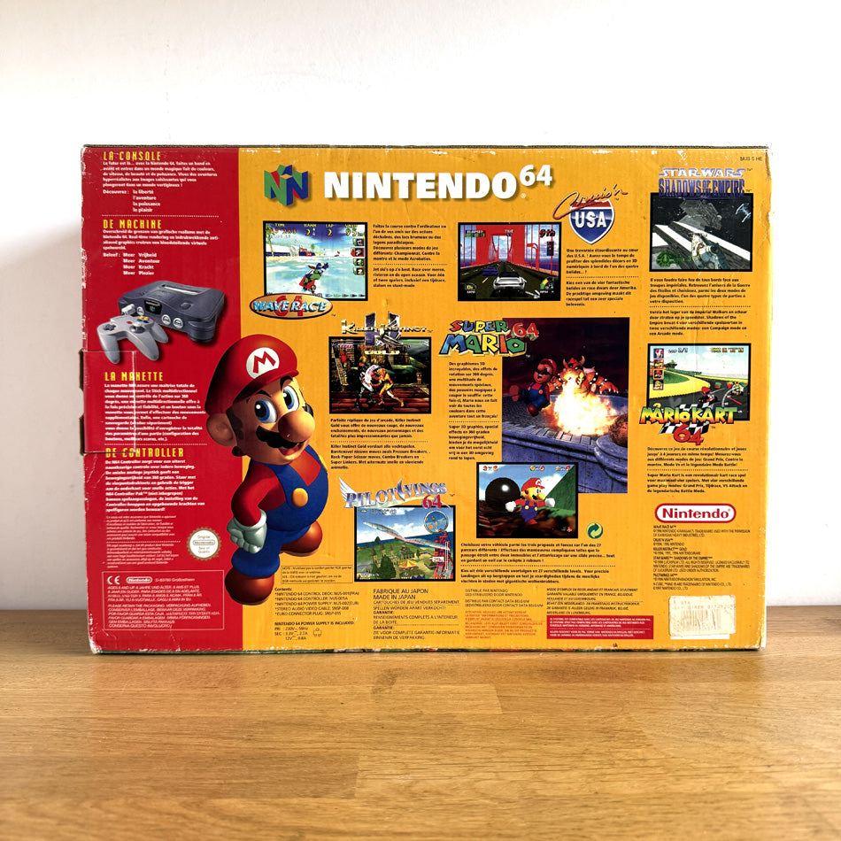 Console Nintendo 64 (PAL Version FRA)