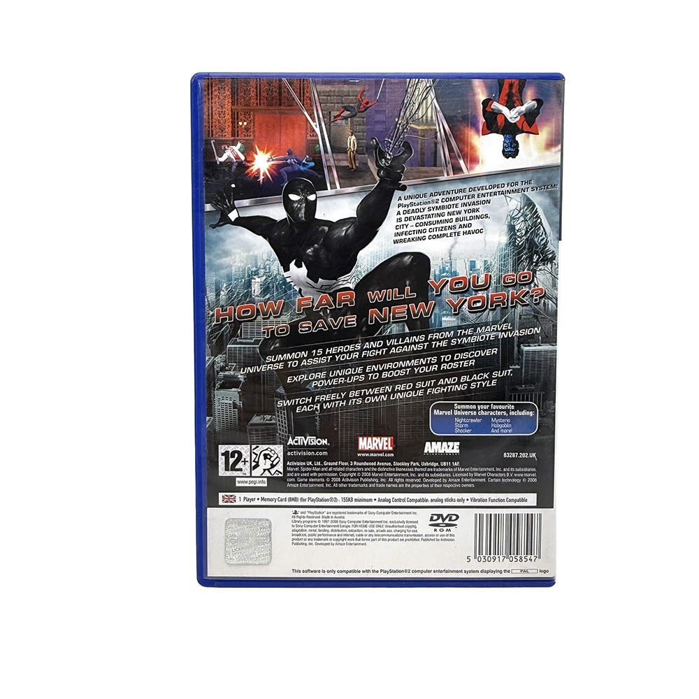 Spider-Man Web of Shadows Amazing Allies Edition Playstation 2