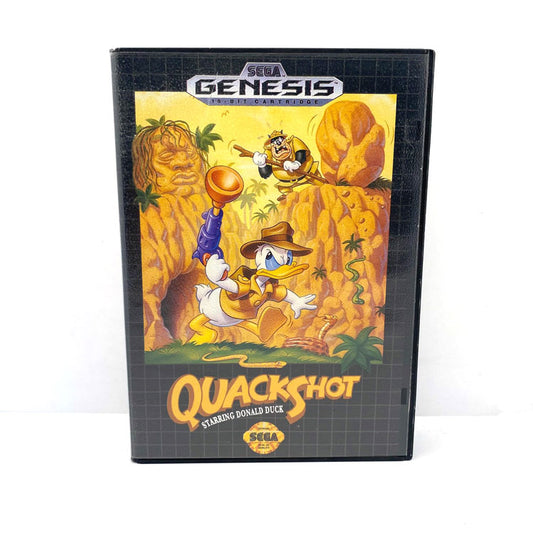 Quackshot Starring Donald Duck Sega Genesis