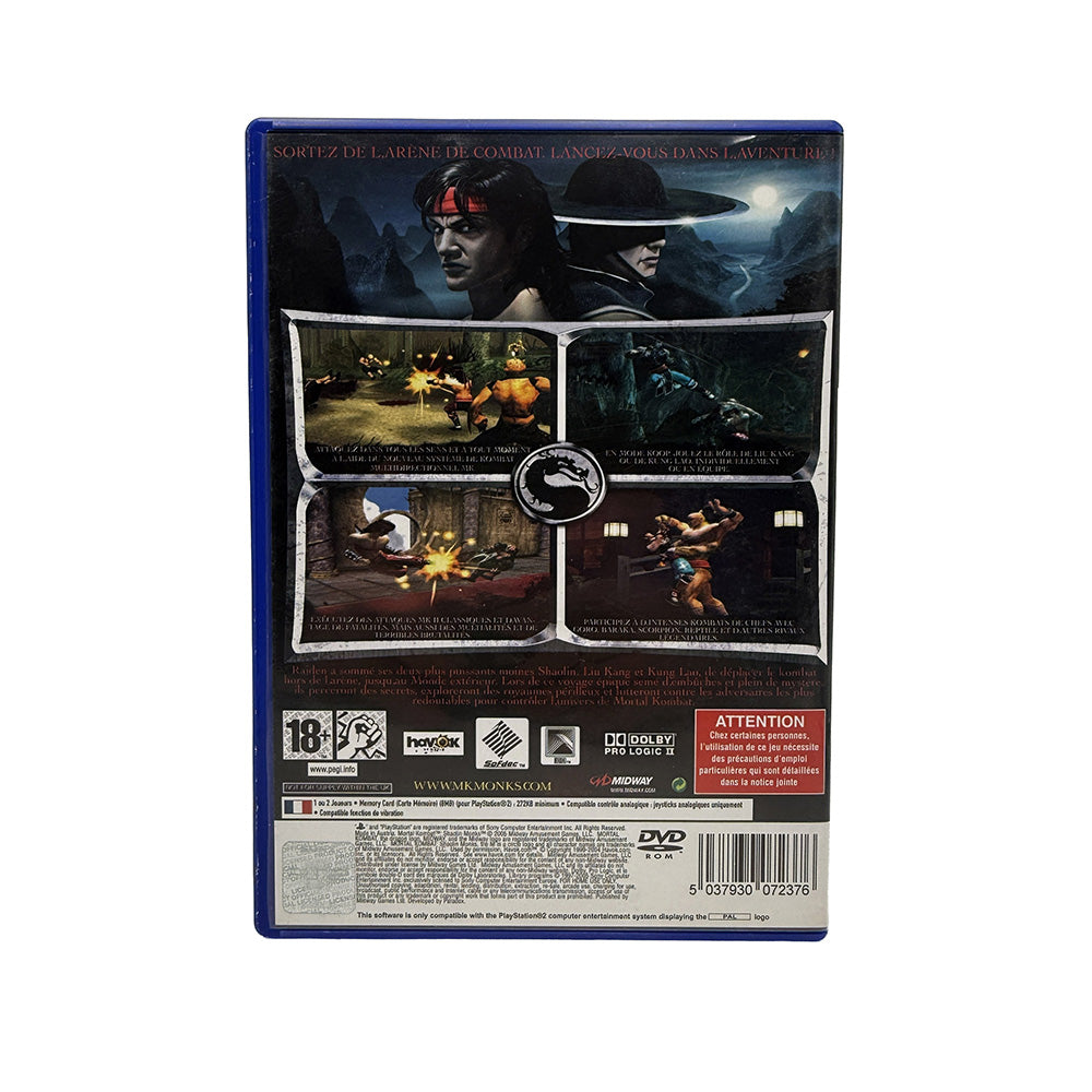 Mortal Kombat Shaolin Monks Playstation 2