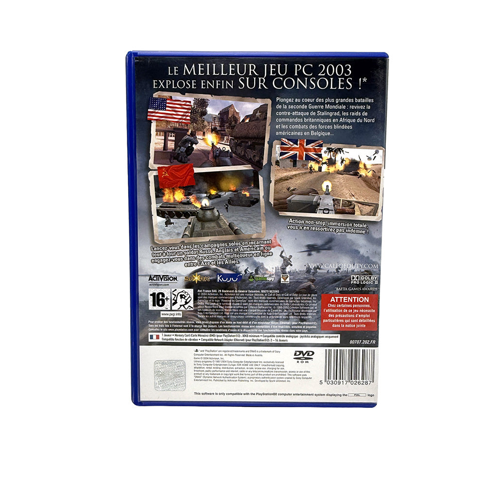 Call of Duty Le Jour de Gloire Playstation 2