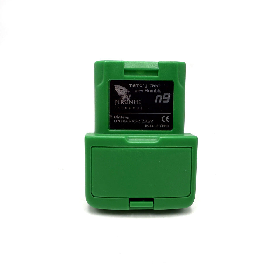 N9 Memory Card With Rumble Piranha Xtreme (Nintendo 64)