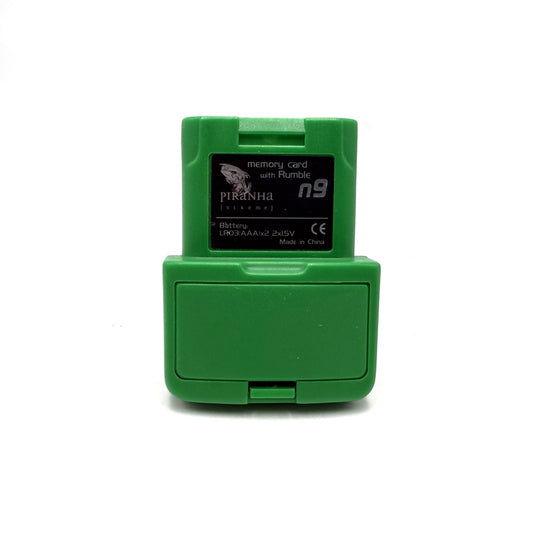 N9 Memory Card With Rumble Piranha Xtreme (Nintendo 64)