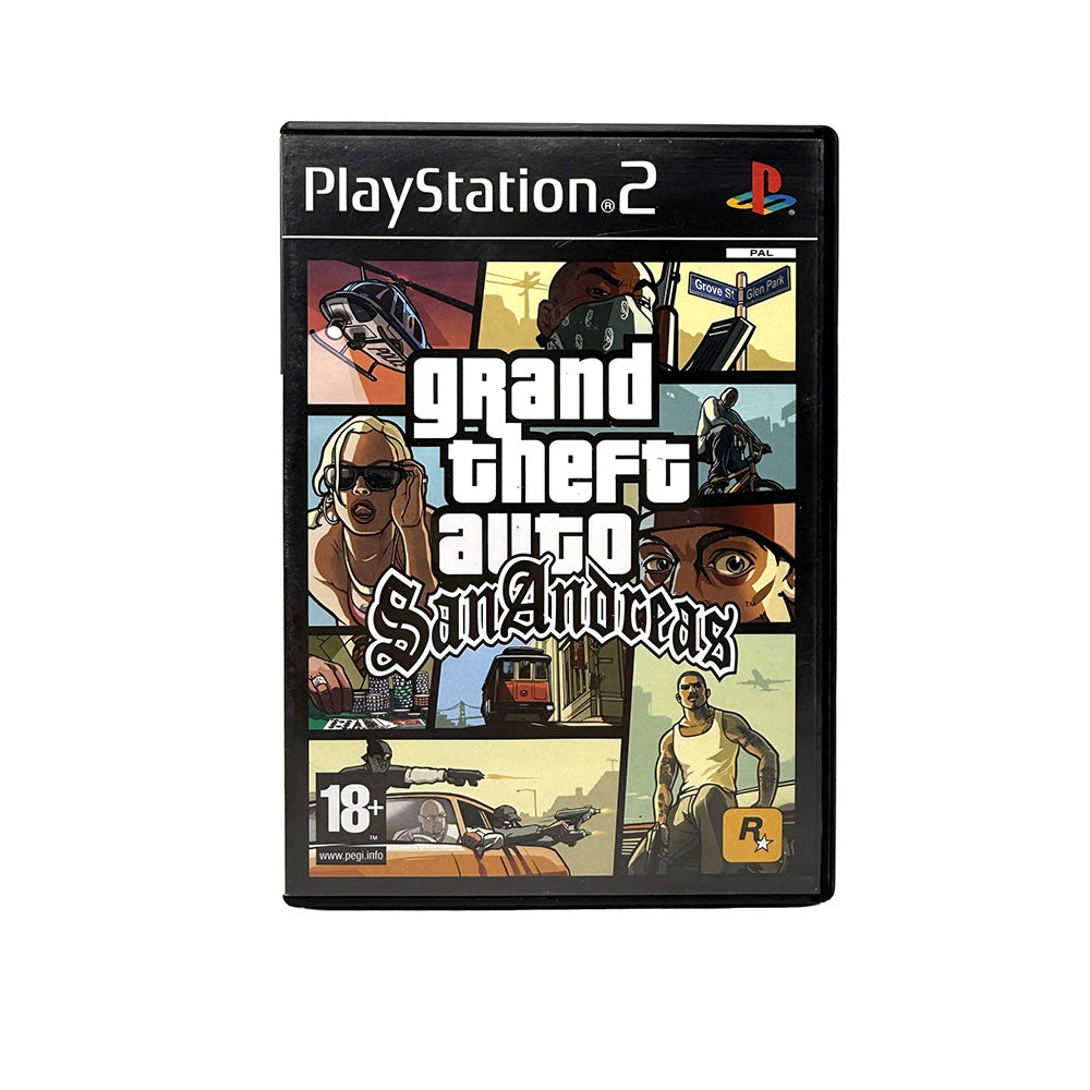 Grand Theft Auto San Andreas PlayStation 2 (GTA San Andreas)
