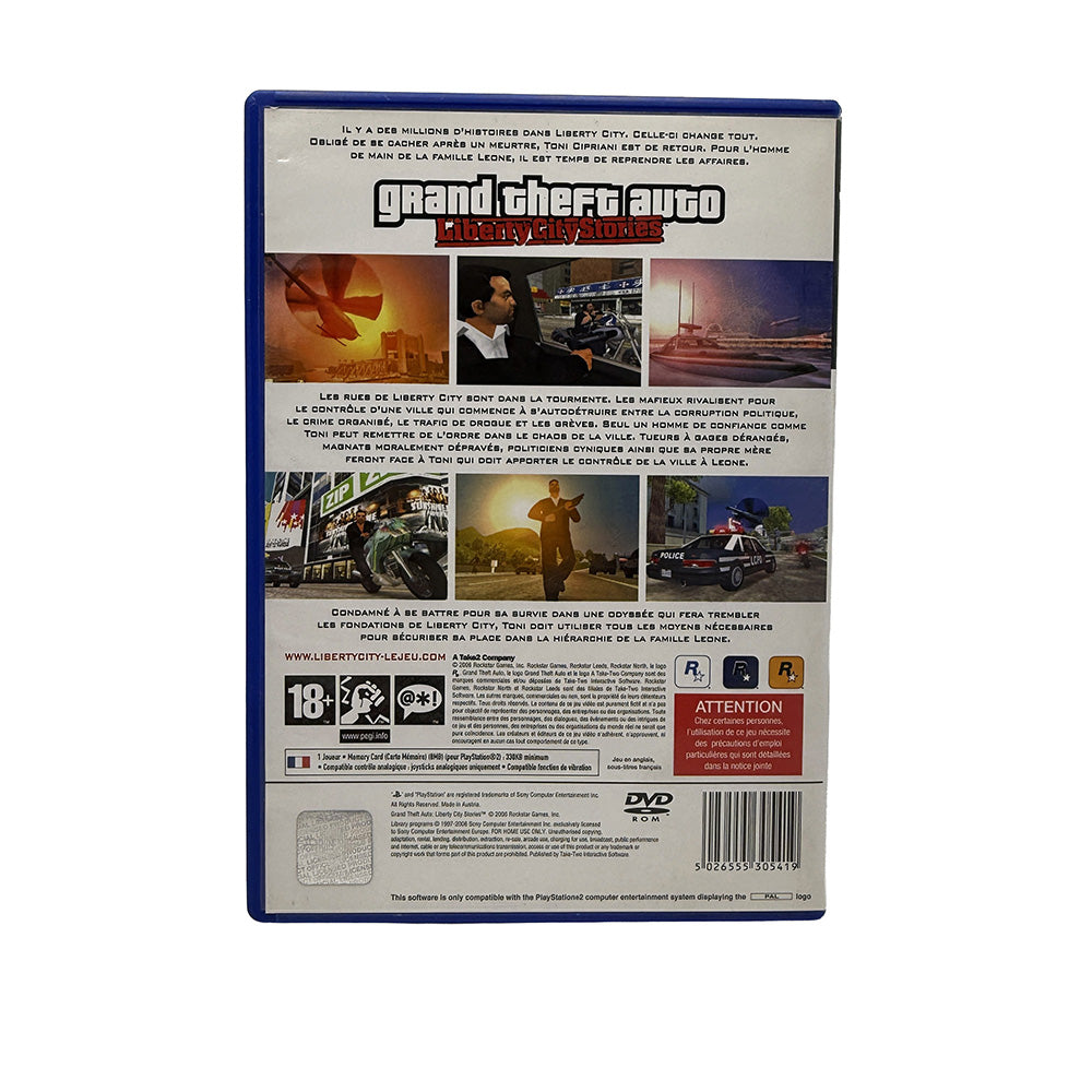 Grand Theft Auto Liberty City Stories Playstation 2