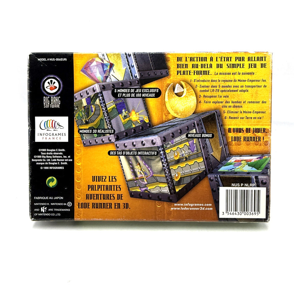 Lode Runner 3D Nintendo 64