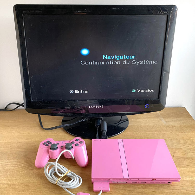 Console Playstation 2 Slim Pink Edition (SCPH-77004)