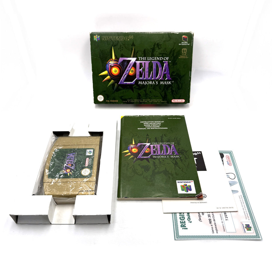 The Legend Of Zelda Majora's Mask Nintendo 64