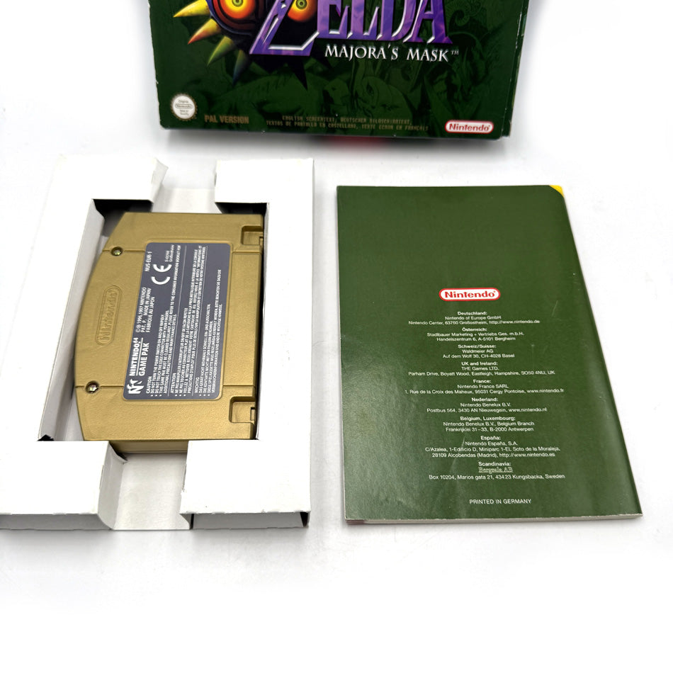 The Legend Of Zelda Majora's Mask Nintendo 64