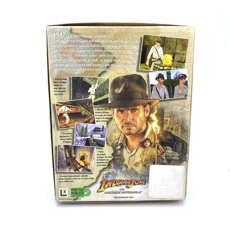 Indiana Jones et la Machine Infernale PC Big Box