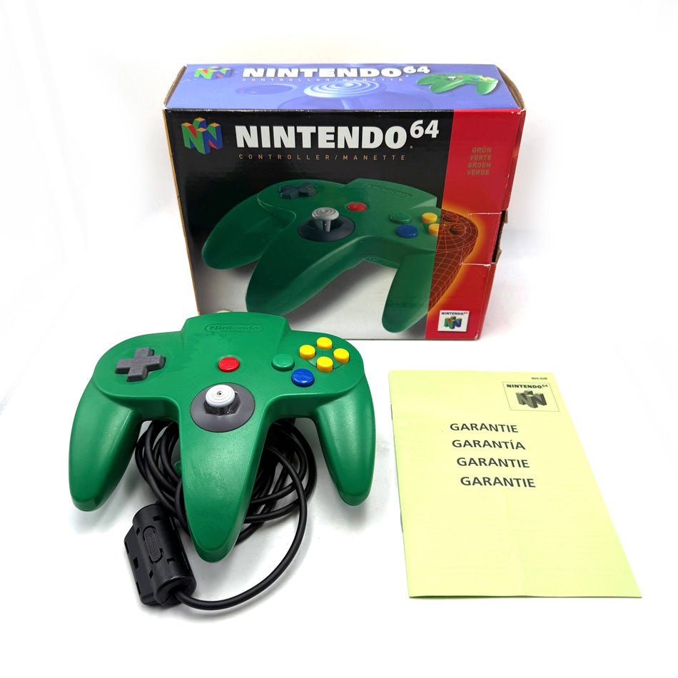 Manette Nintendo 64 Green