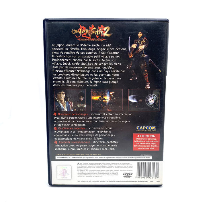 Onimusha 2 Samurai's Destiny Playstation 2 